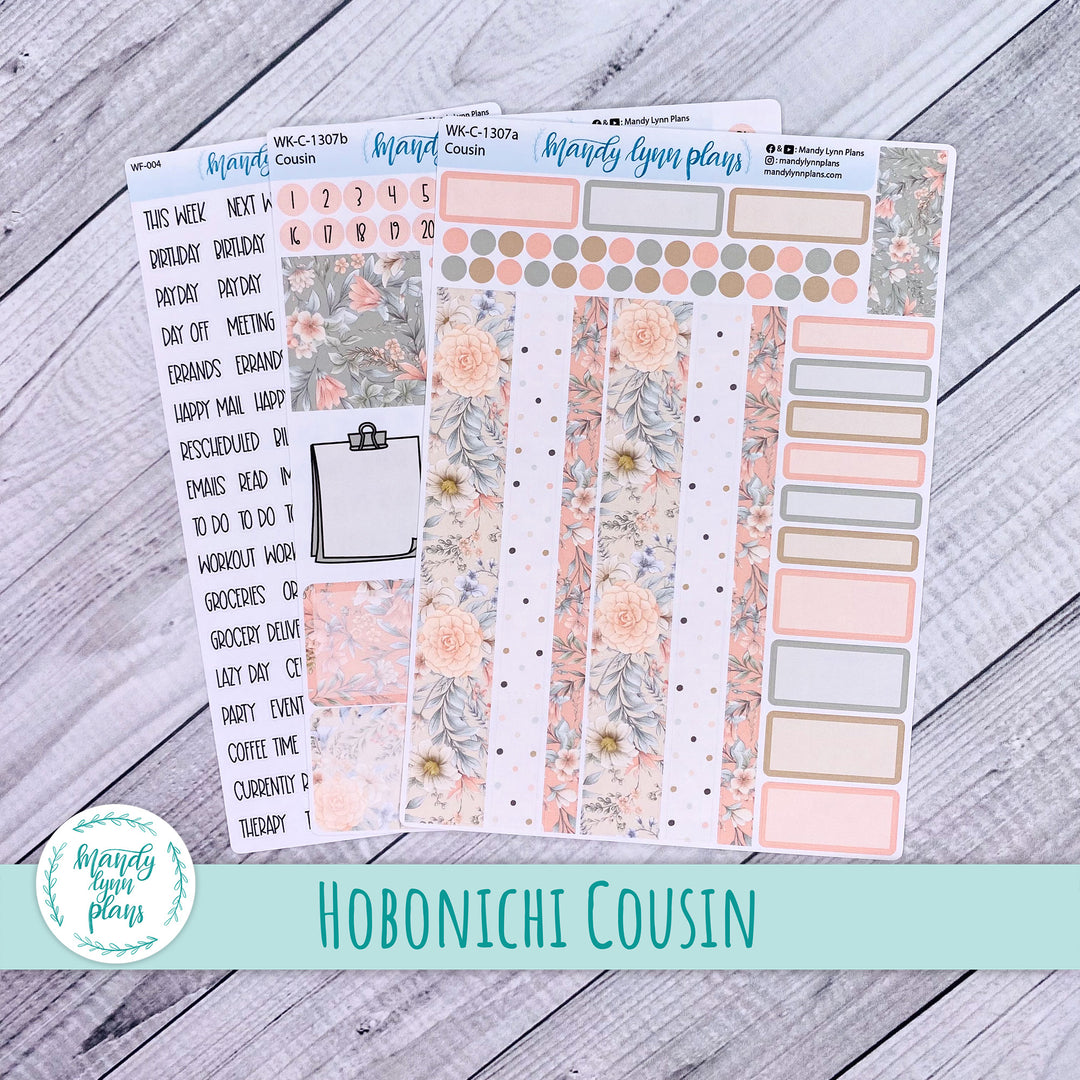 Hobonichi Cousin Weekly Kit || Garden Symphony || WK-C-1307