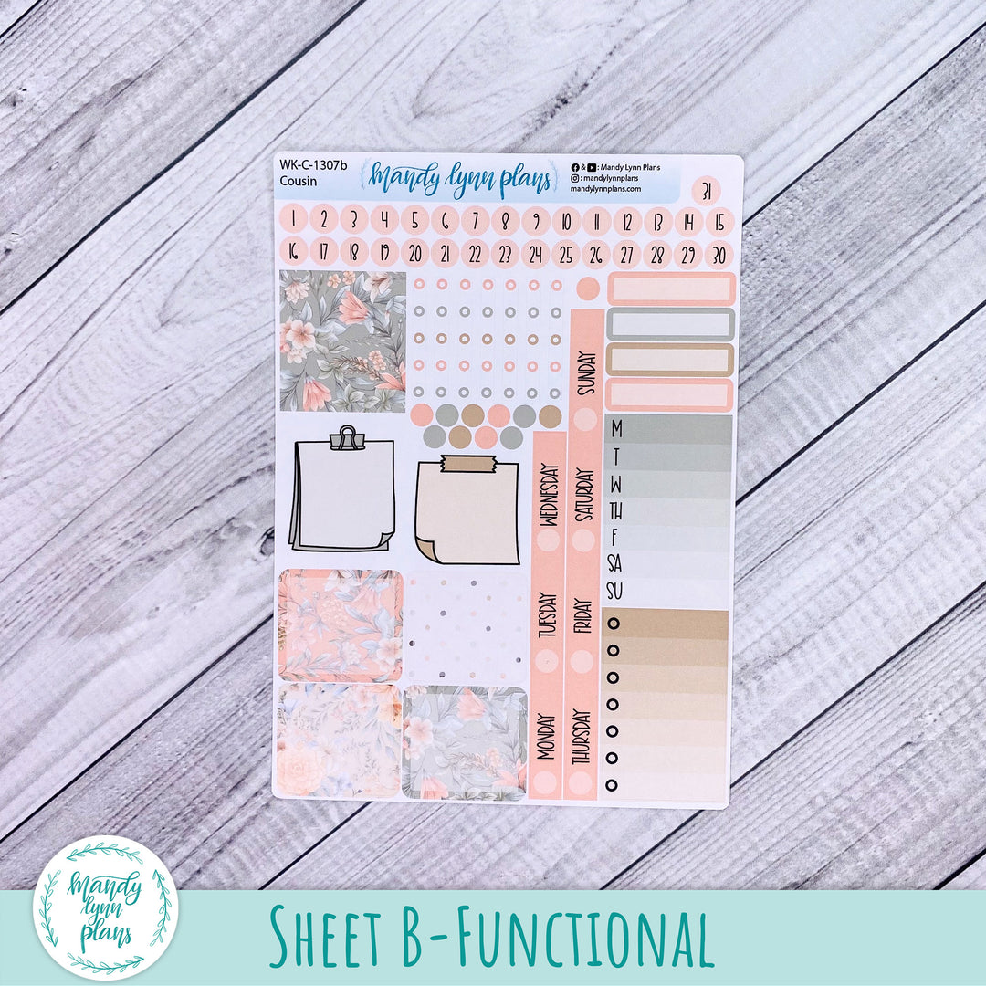 Hobonichi Cousin Weekly Kit || Garden Symphony || WK-C-1307