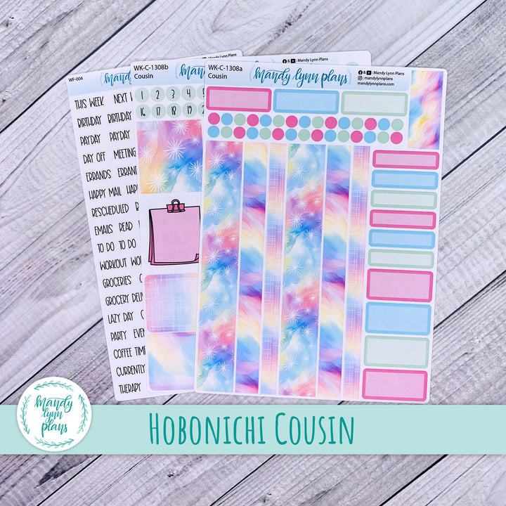 Hobonichi Cousin Weekly Kit || Watercolor Wonder || WK-C-1308