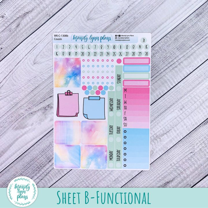 Hobonichi Cousin Weekly Kit || Watercolor Wonder || WK-C-1308