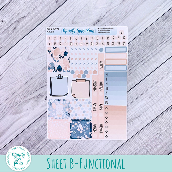 Hobonichi Cousin Weekly Kit || Bunny Bliss || WK-C-1309