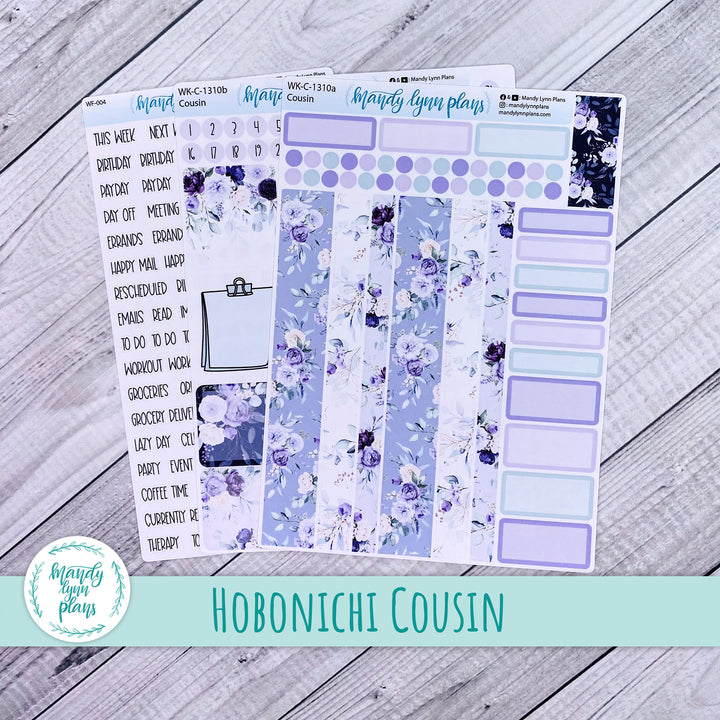 Hobonichi Cousin Weekly Kit || Elegant Botanicals || WK-C-1310