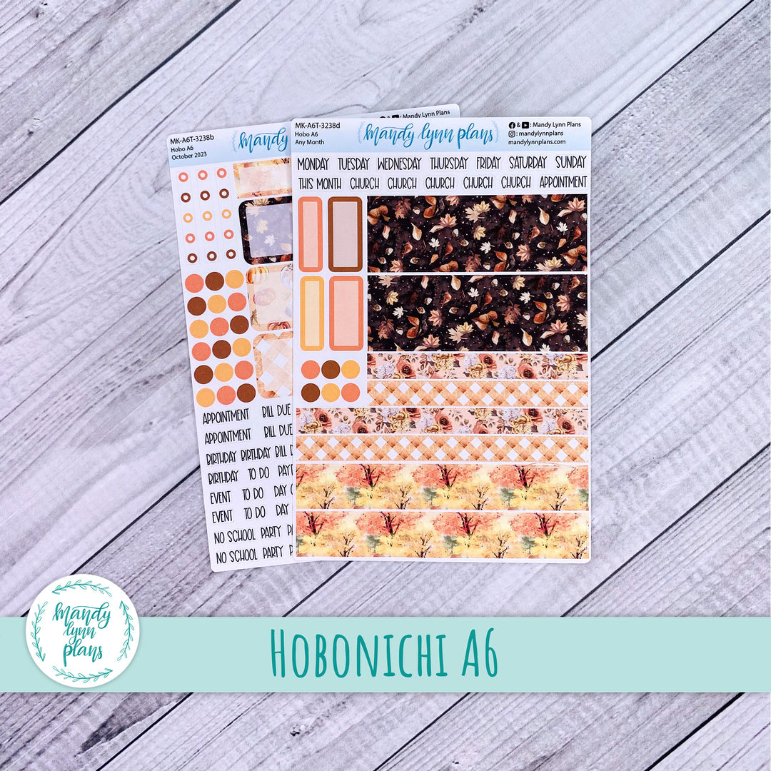 Any Month Hobonichi A6 Monthly Kit || Autumn Delight || MK-A6T-3238