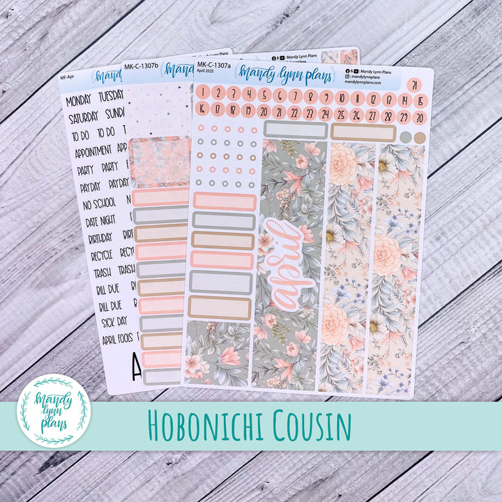 Hobonichi Cousin April 2025 Monthly || Garden Symphony || MK-C-1307