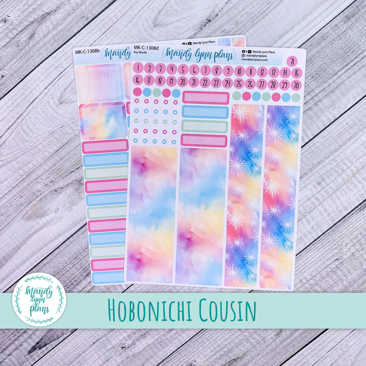 Any Month Hobonichi Cousin Monthly Kit || Watercolor Wonder || MK-C-1308