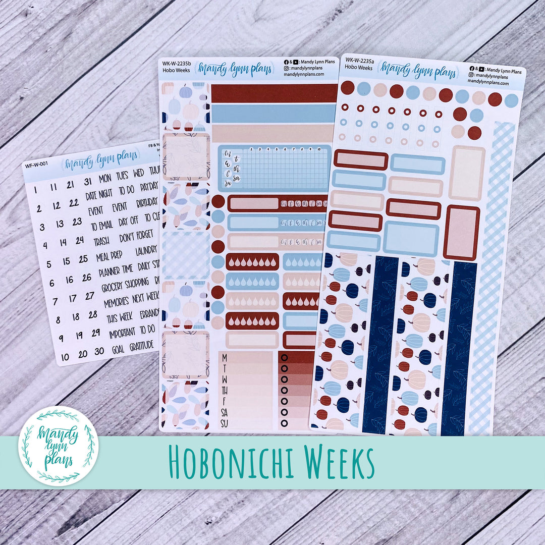 Hobonichi Weeks Weekly Kit || Harvest Hues || WK-W-2235