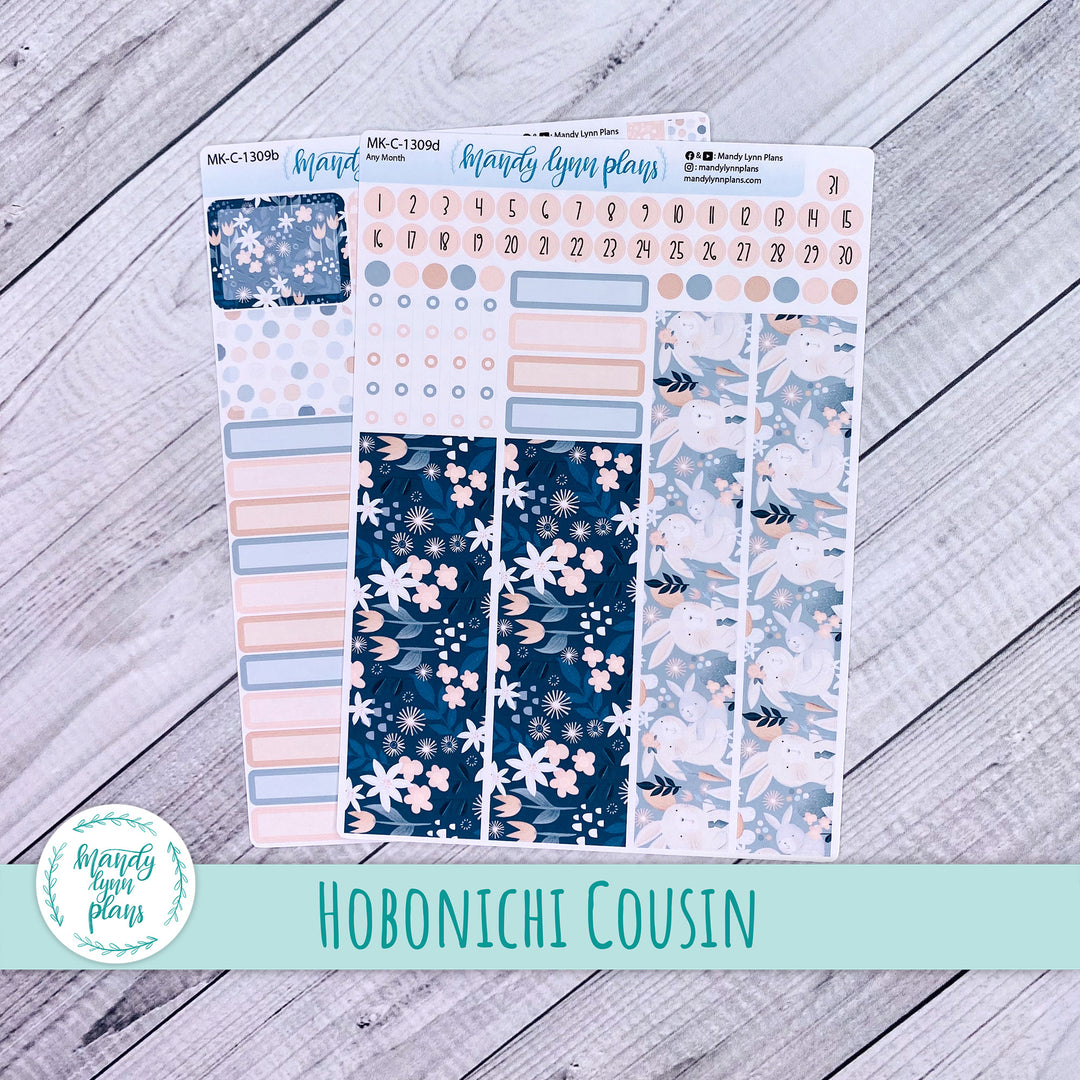 Any Month Hobonichi Cousin Monthly Kit || Bunny Bliss || MK-C-1309