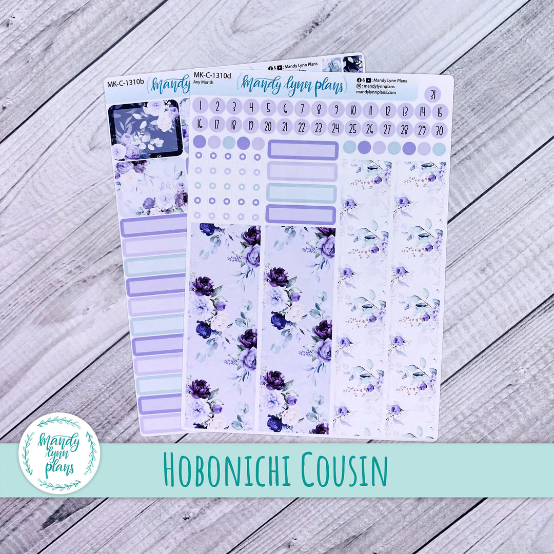 Any Month Hobonichi Cousin Monthly Kit || Elegant Botanicals || MK-C-1310