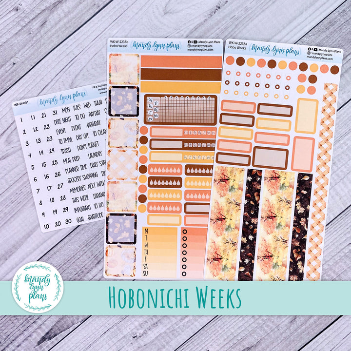 Hobonichi Weeks Weekly Kit || Autumn Delight || WK-W-2238