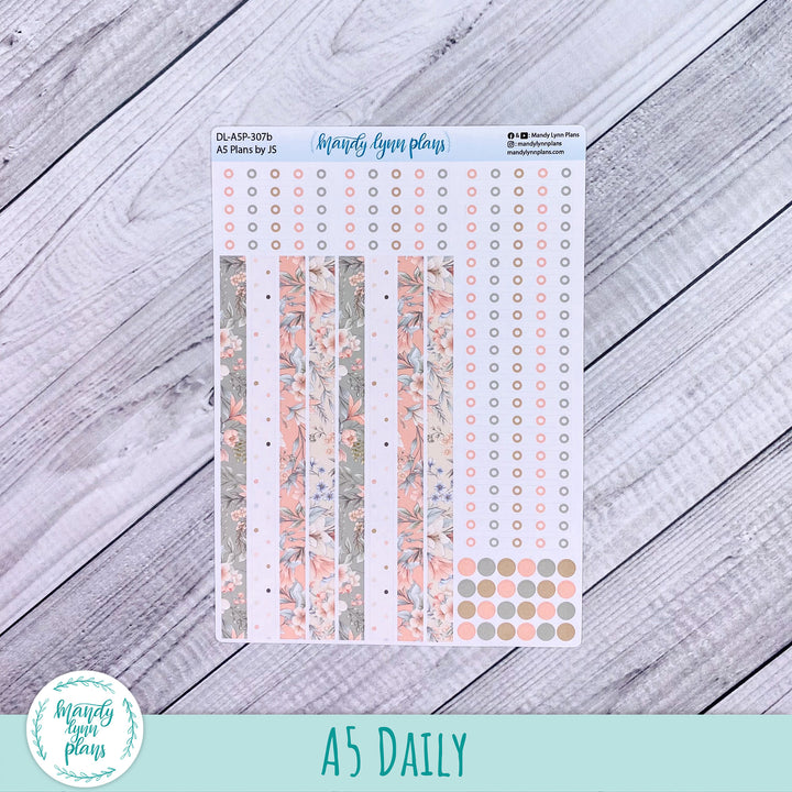 A5 Plans by Just Scribble Daily Kit || Garden Symphony || DL-A5P-307