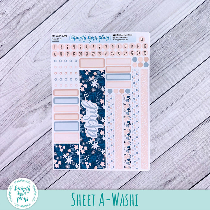 April 2025 Plans by Just Scribble Monthly || Bunny Bliss || MK-A5P-309