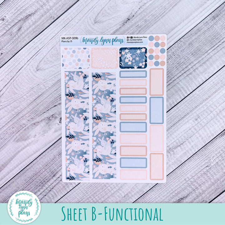 April 2025 Plans by Just Scribble Monthly || Bunny Bliss || MK-A5P-309