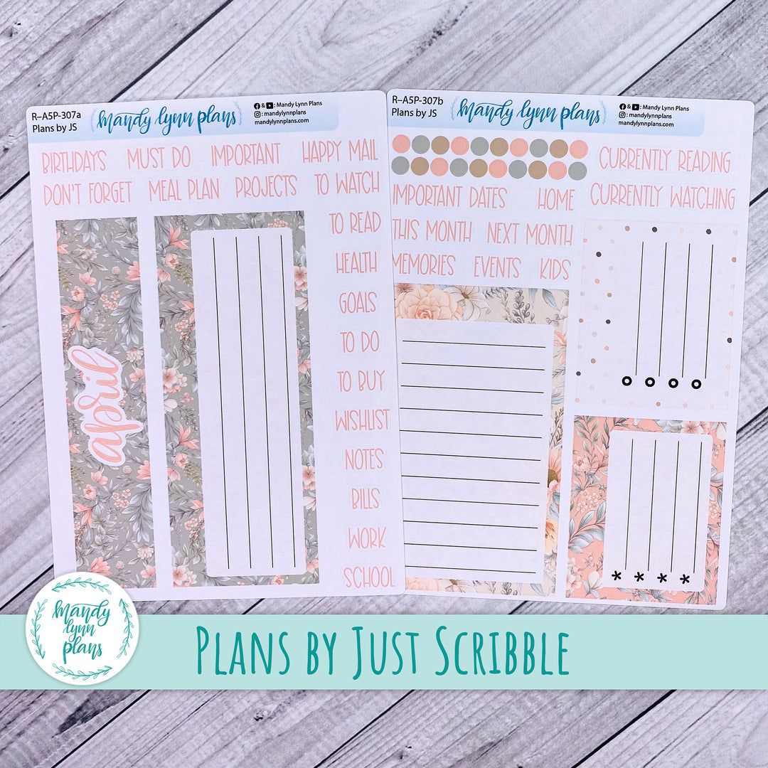 April Plans by Just Scribble Dashboard || Garden Symphony || R-A5P-307