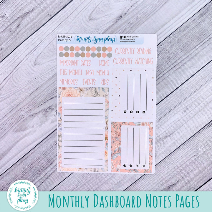 April Plans by Just Scribble Dashboard || Garden Symphony || R-A5P-307