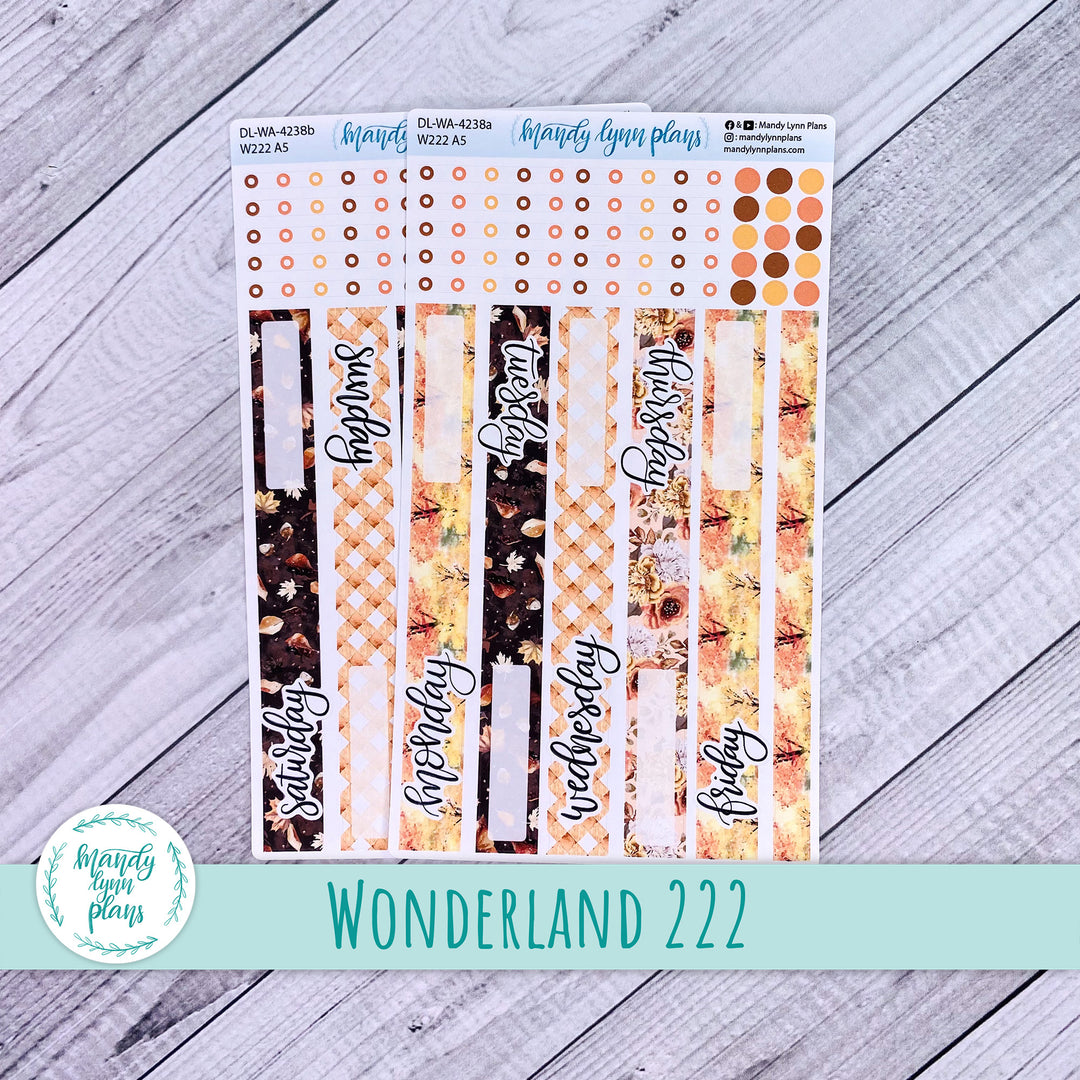 Wonderland 222 Daily Kit || Autumn Delight || 238