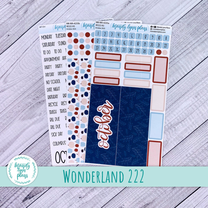 Wonderland 222 October 2023 Monthly Kit || Harvest Hues || 235