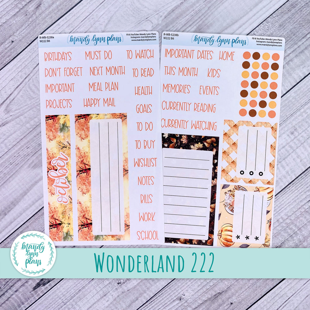 2024  October Wonderland 222 Dashboard || Autumn Delight || 238