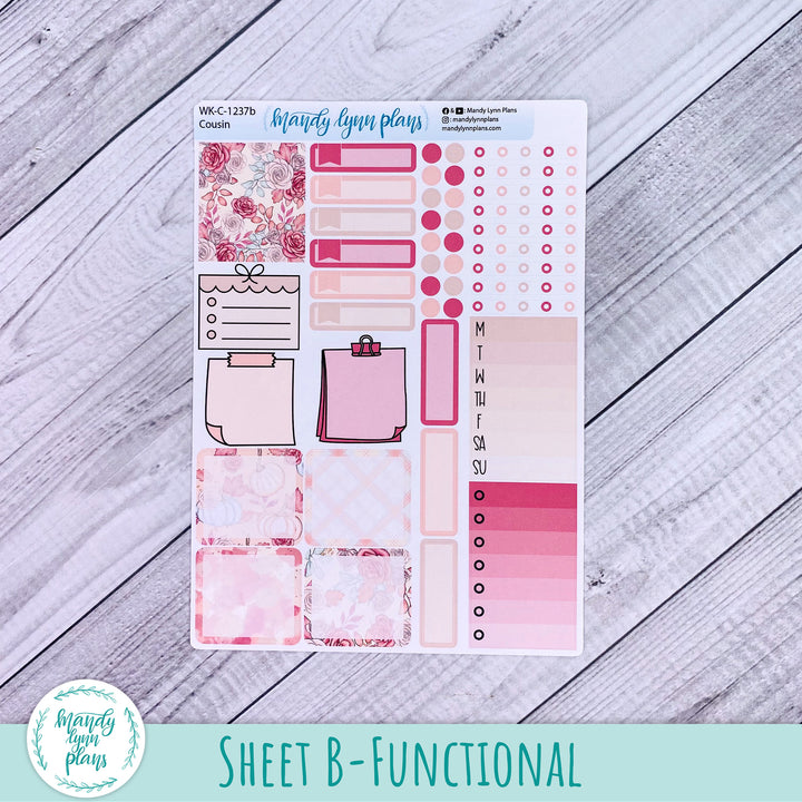 Hobonichi Cousin Weekly Kit || Fall Blush || WK-C-1237