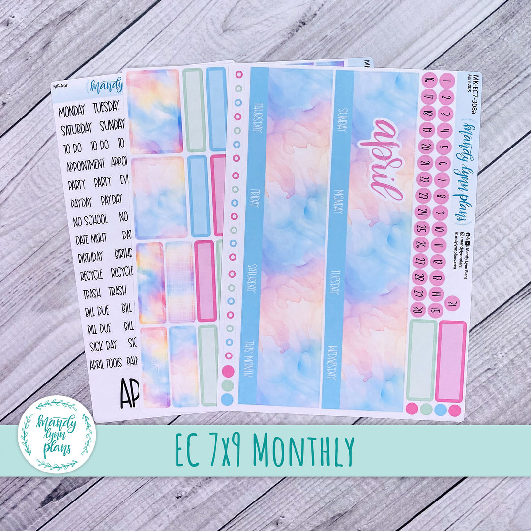 EC 7x9 April Monthly Kit || Watercolor Wonder || MK-EC7-308