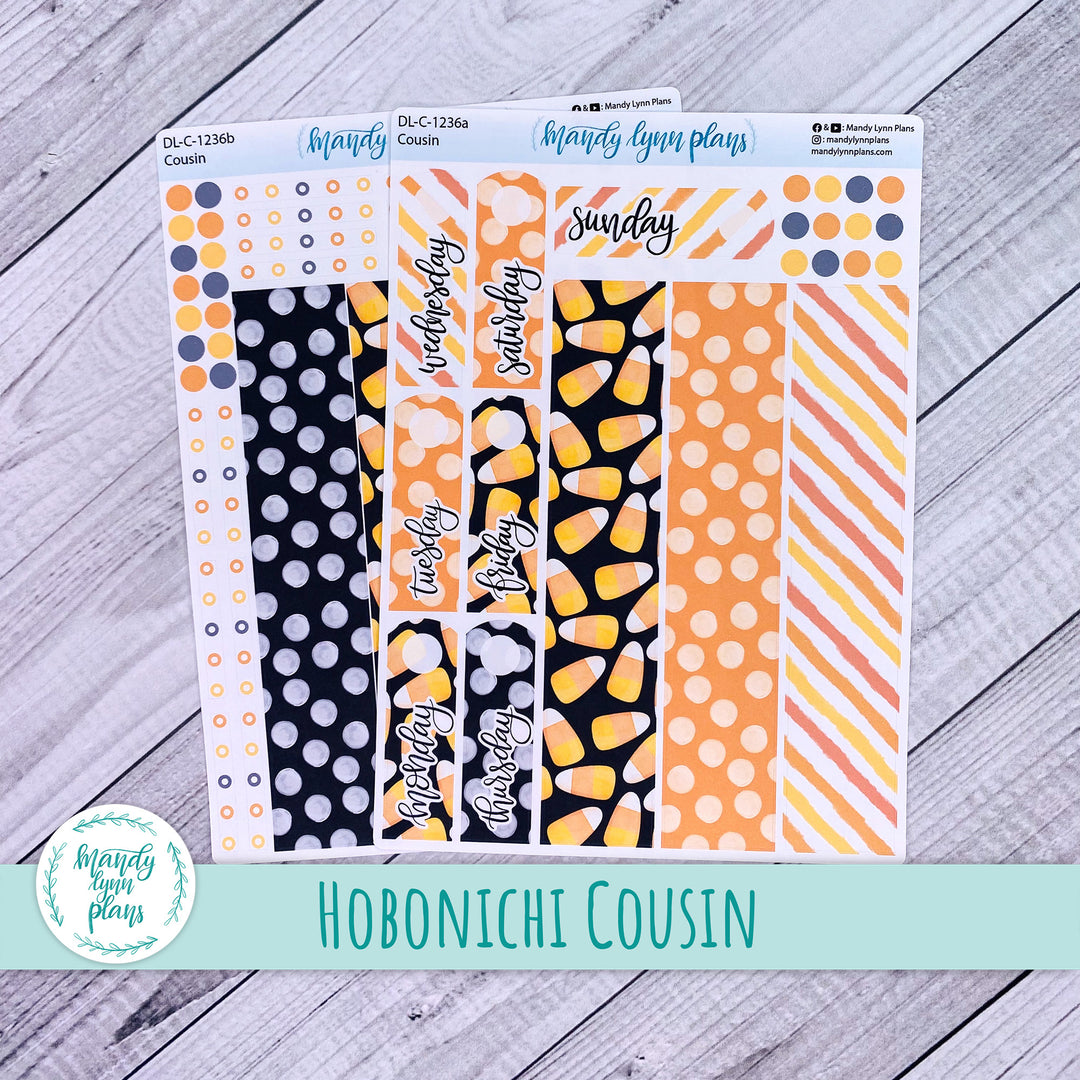 Hobonichi Cousin Daily Kit || Candy Corn || DL-C-1236