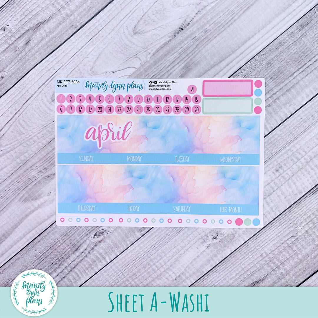 EC 7x9 April Monthly Kit || Watercolor Wonder || MK-EC7-308