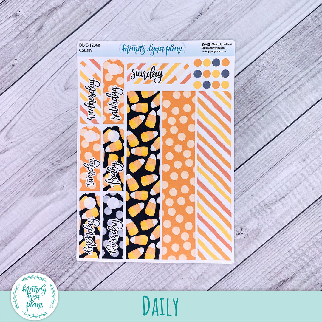 Hobonichi Cousin Daily Kit || Candy Corn || DL-C-1236