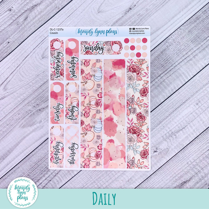 Hobonichi Cousin Daily Kit || Fall Blush || DL-C-1237