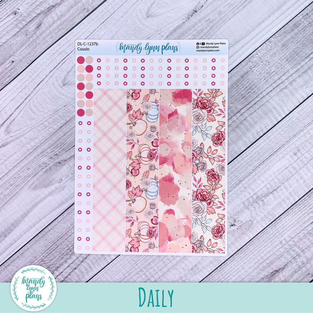 Hobonichi Cousin Daily Kit || Fall Blush || DL-C-1237