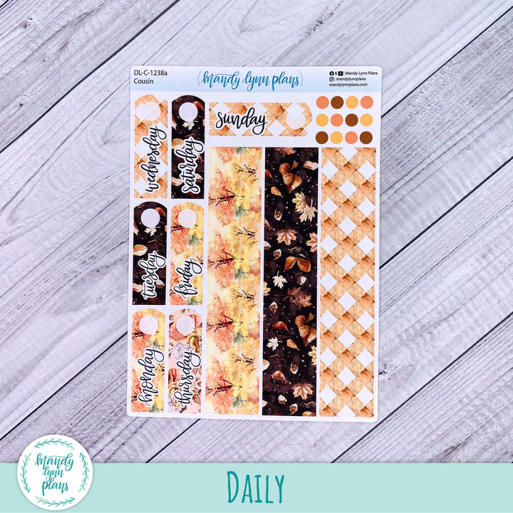 Hobonichi Cousin Daily Kit || Autumn Delight || DL-C-1238