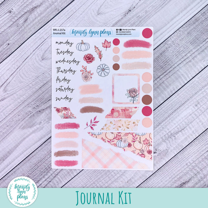 Fall Blush Journal Kit || WK-J-237
