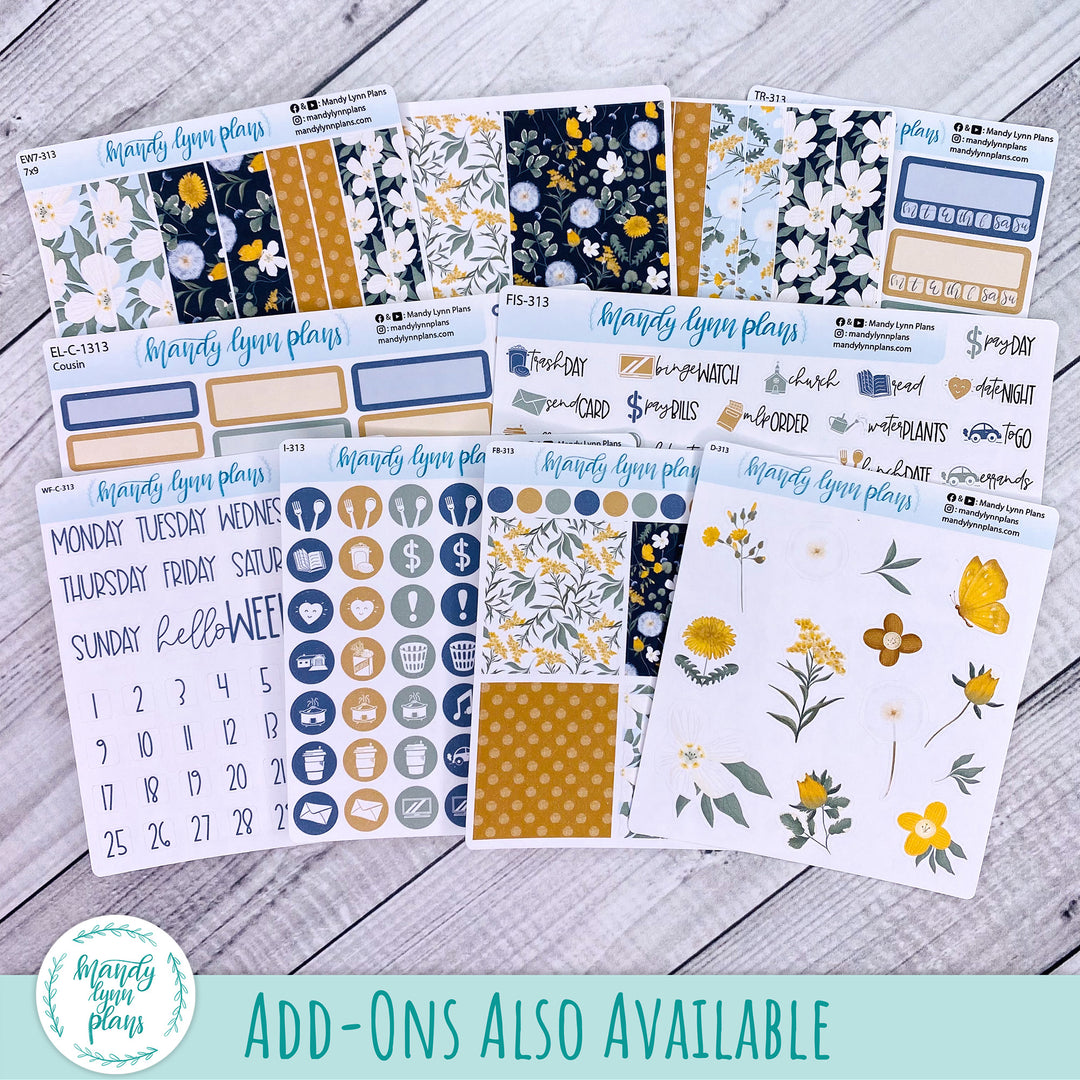 Any Month Hobonichi Weeks Monthly Kit || Wildflower Darling || MK-W-2313