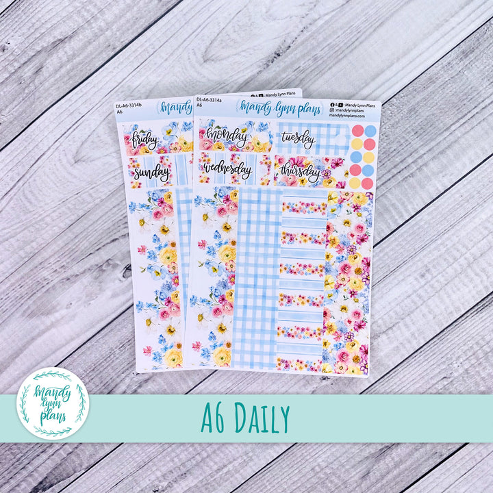 A6 Daily Kit || Picnic Bouquet || DL-A6-3314