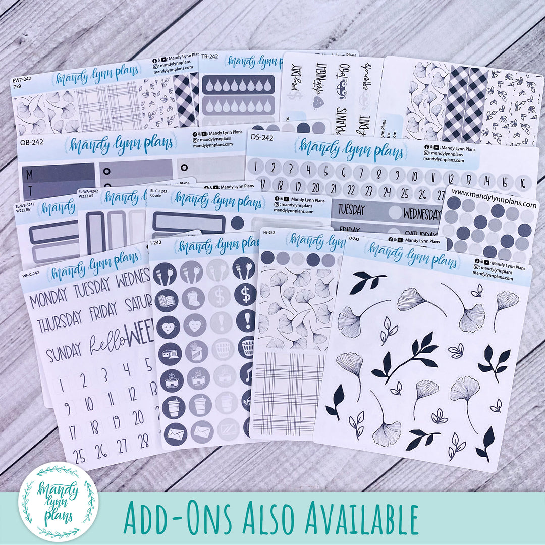 B6 Common Planner Daily Kit || Simplicity in Bloom || DL-SB6-7242