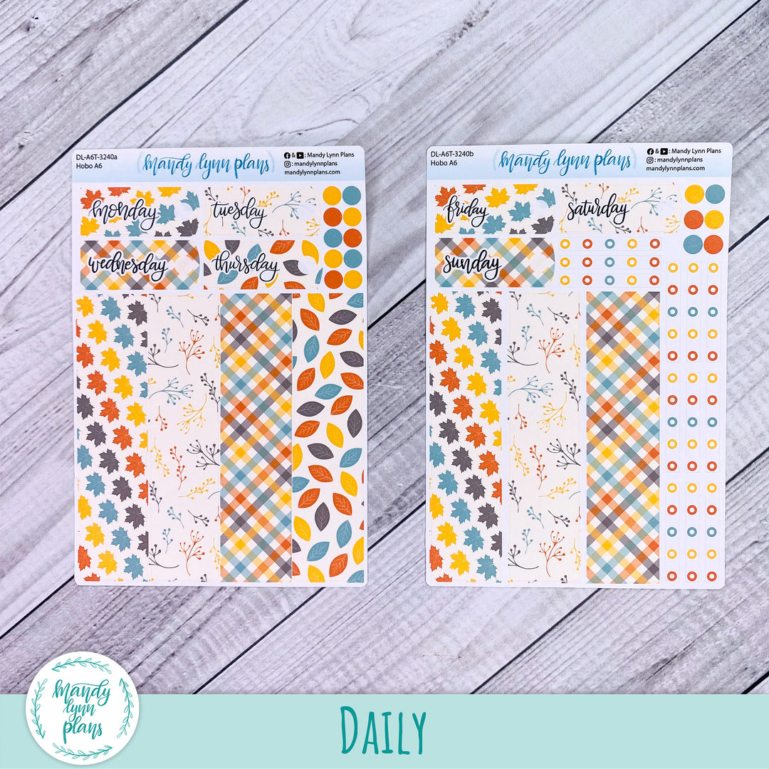 Hobonichi A6 Daily Kit || Crisp Autumn || DL-A6T-3240