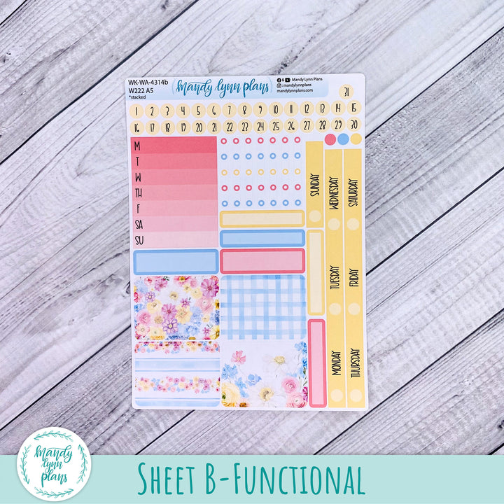 Wonderland 222 Weekly Kit || Picnic Bouquet || 314