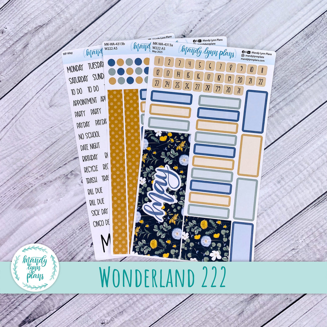 Wonderland 222 May 2025 Monthly Kit || Wildflower Darling || 313