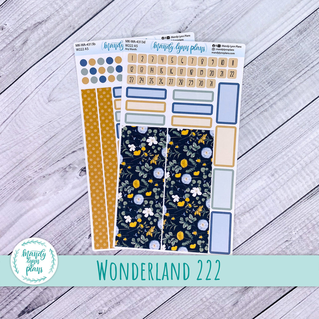 2025 Any Month Wonderland 222 Monthly Kit || Wildflower Darling || 313