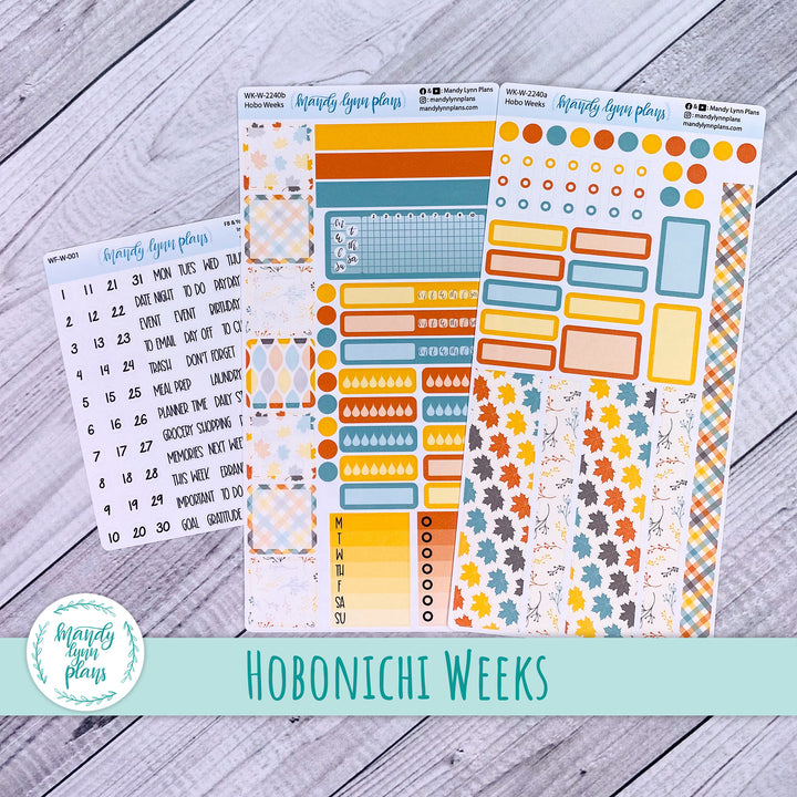 Hobonichi Weeks Weekly Kit || Crisp Autumn || WK-W-2240