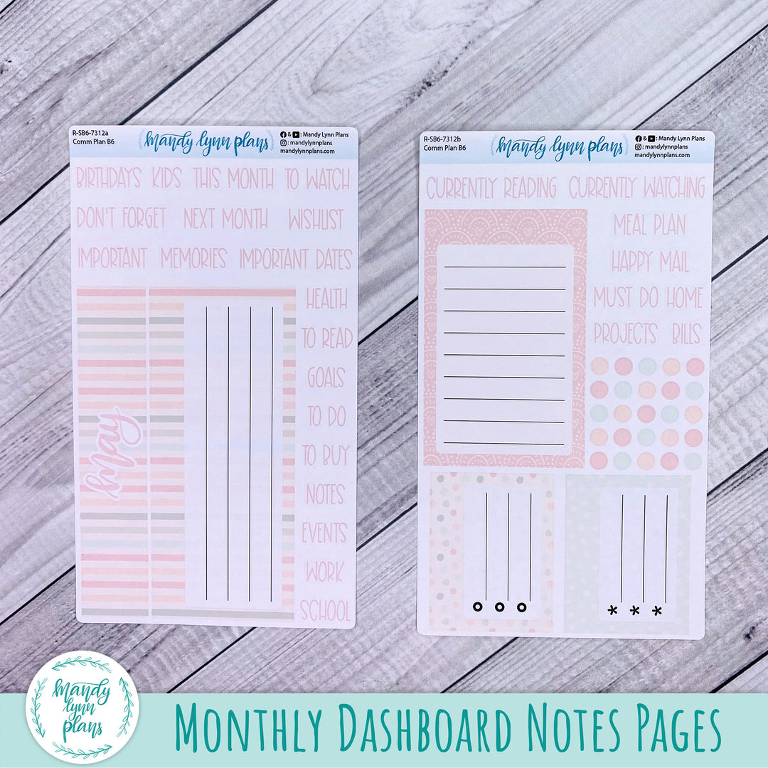 May Common Planner Dashboard || Colors of Spring || 312