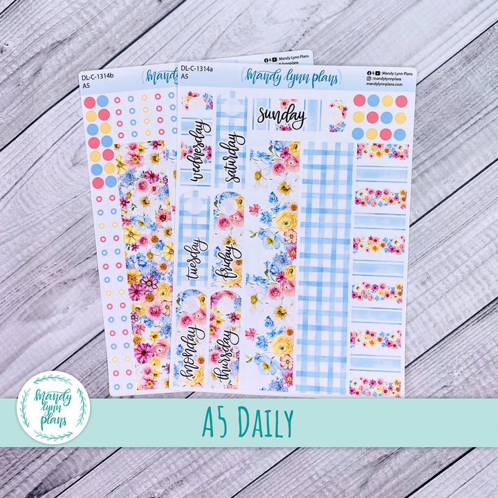 A5 Daily Kit || Picnic Bouquet || DL-C-1314