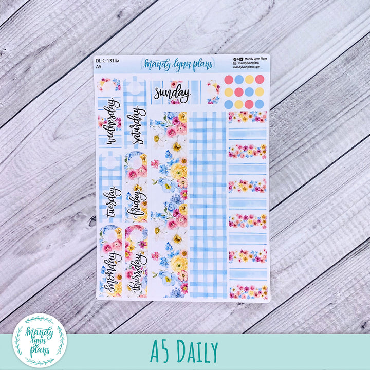 A5 Daily Kit || Picnic Bouquet || DL-C-1314