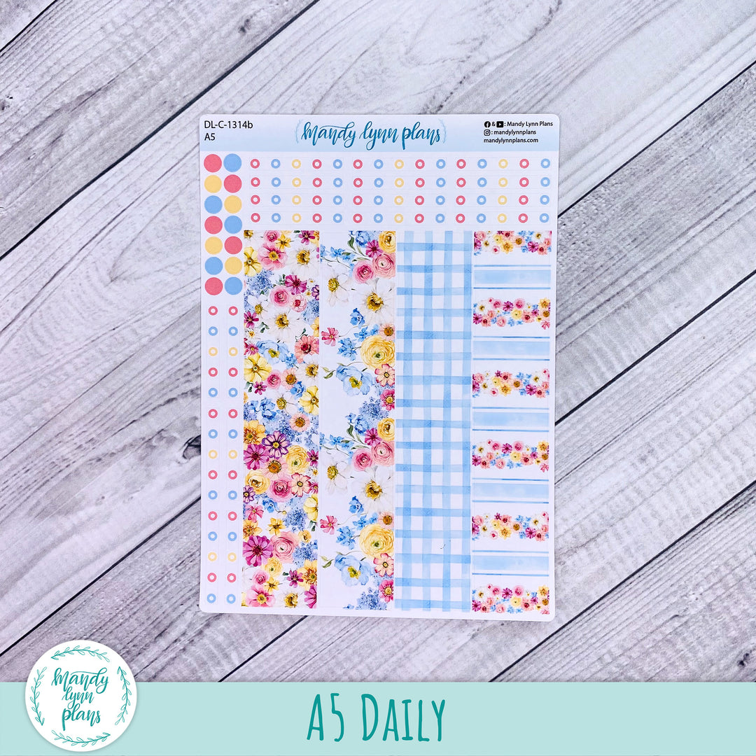 A5 Daily Kit || Picnic Bouquet || DL-C-1314