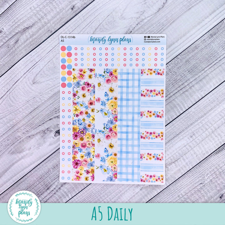 A5 Daily Kit || Picnic Bouquet || DL-C-1314