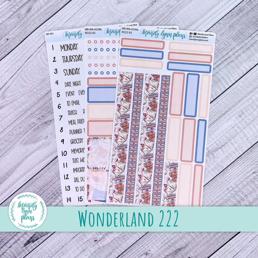 2024  Wonderland 222 Weekly Kit || Book-a-holic || 239