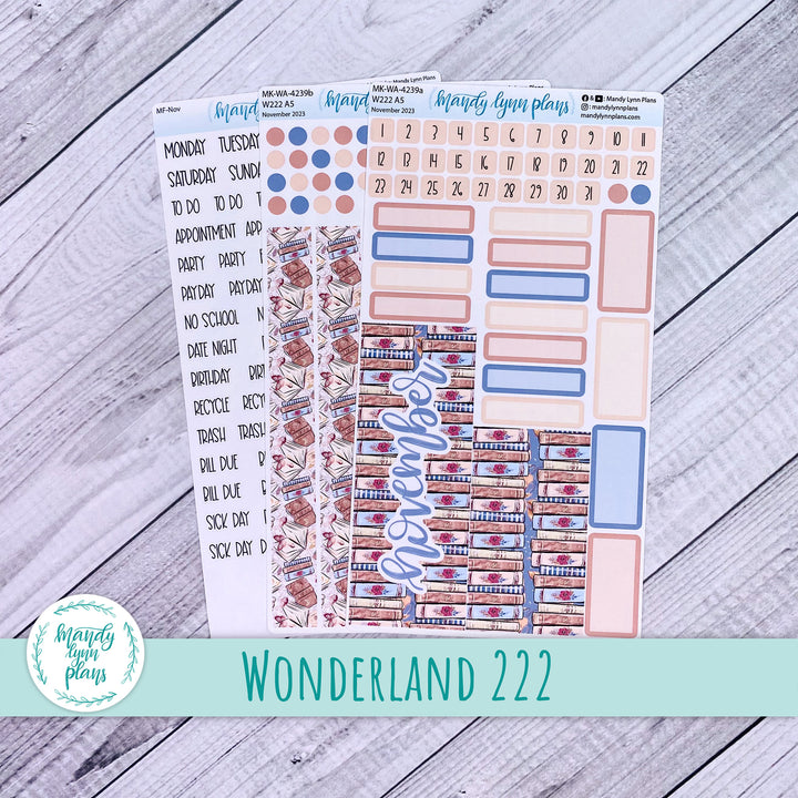 Wonderland 222 November 2023 Monthly Kit || Book-a-holic || 239