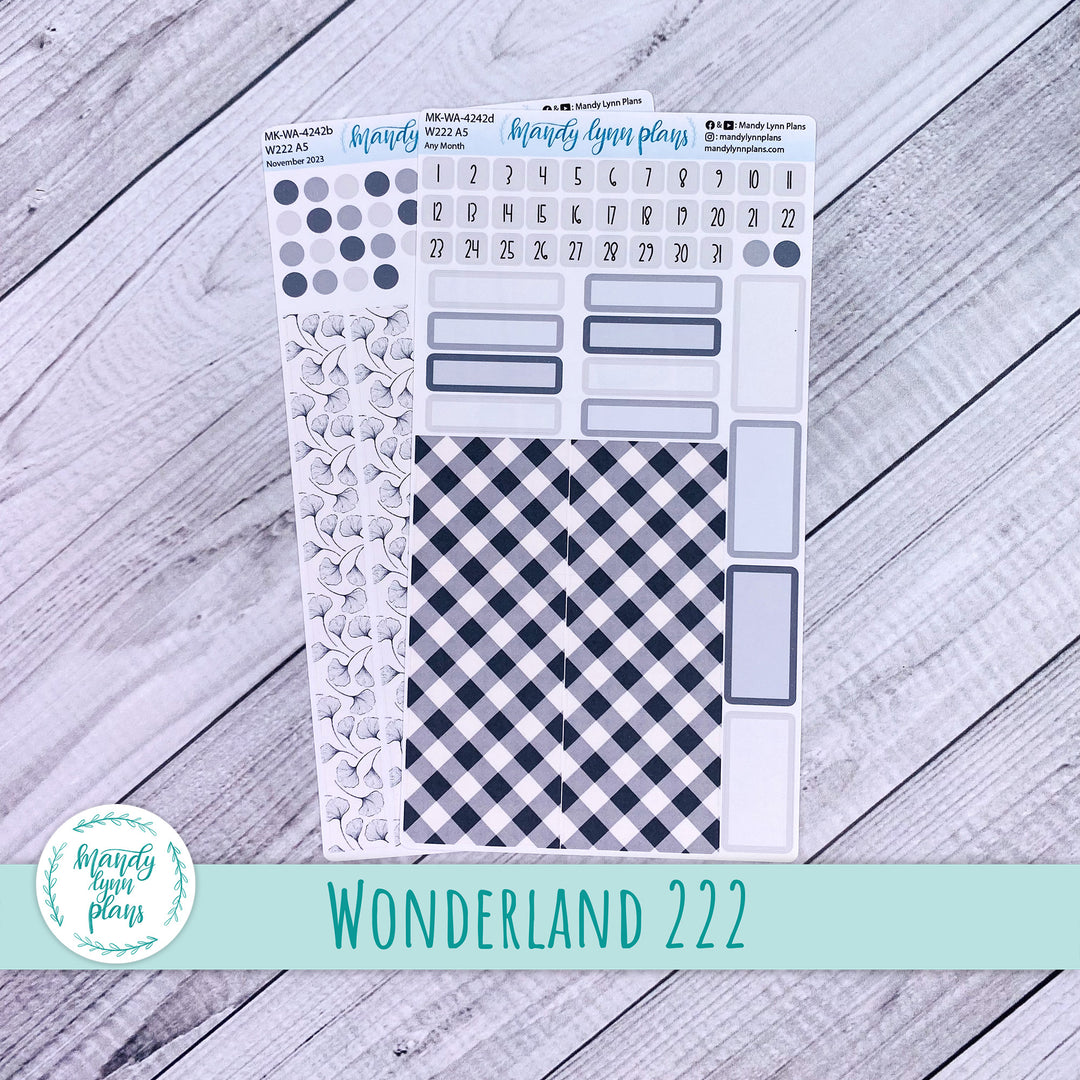 Any Month Wonderland 222 Monthly Kit || Simplicity in Bloom || 242