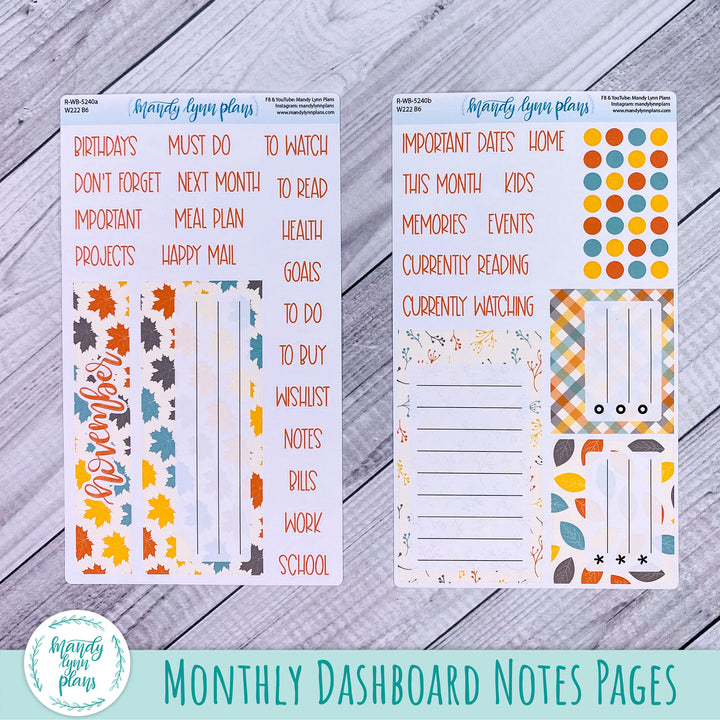 A5 Plans by Just Scribble Daily Kit || Colors of Spring || DL-A5P-312