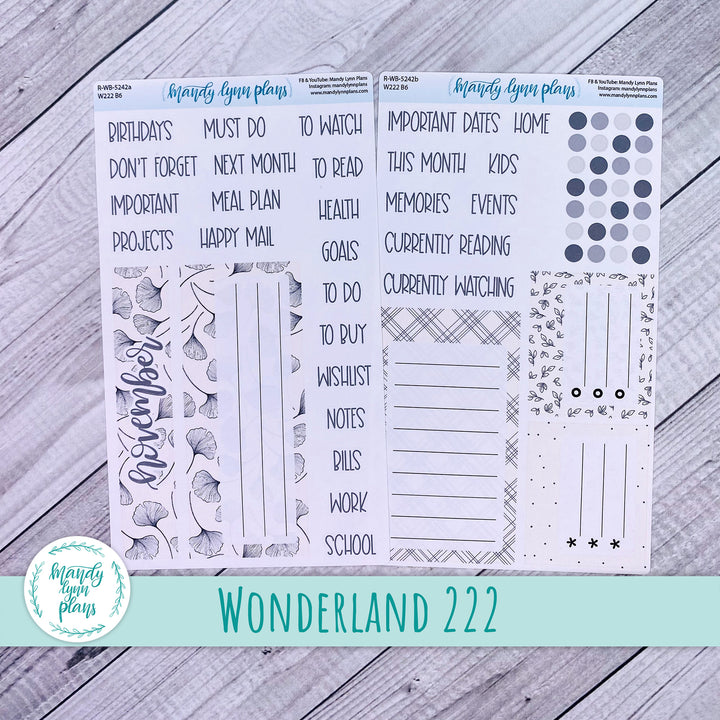 2024  November Wonderland 222 Dashboard || Simplicity in Bloom || 242