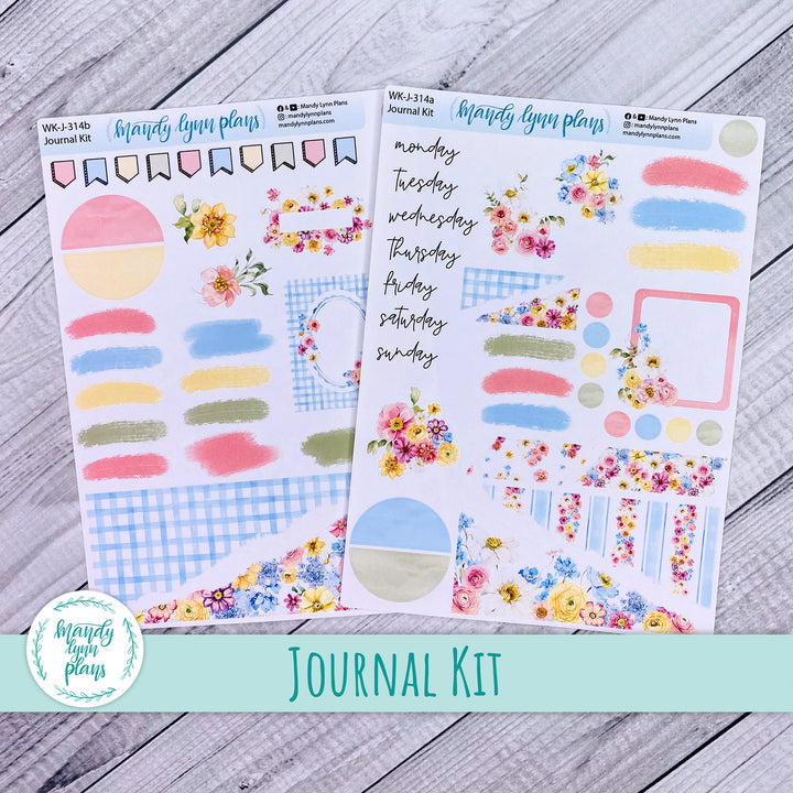 Picnic Bouquet Journal Kit || WK-J-314