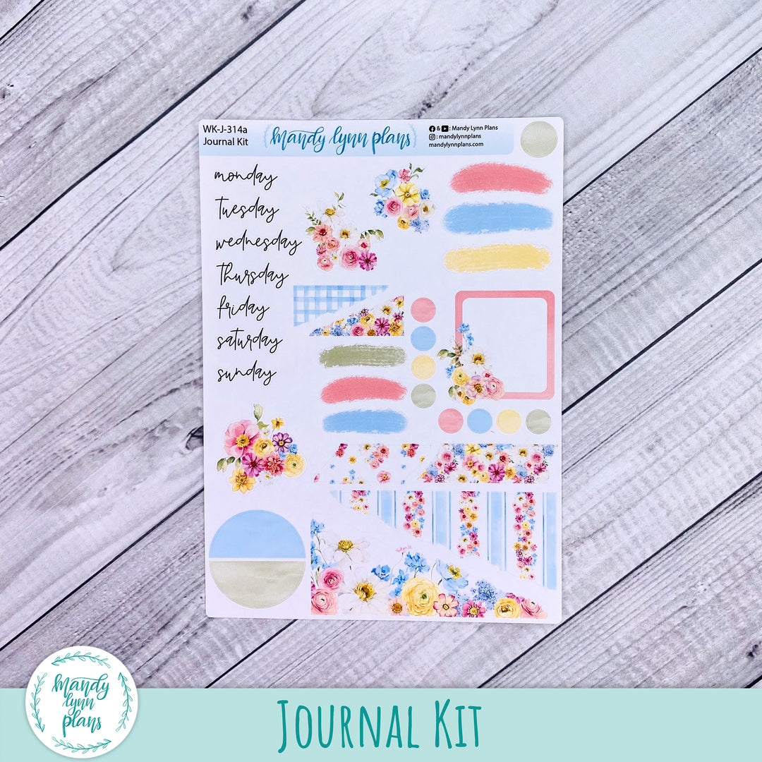 Picnic Bouquet Journal Kit || WK-J-314